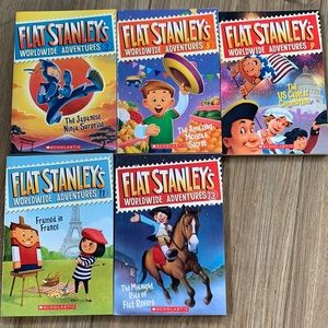 Flat Stanley volume 3,5,9,11 and 13 NEW